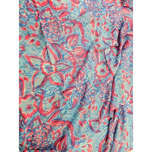 CS Lilly Pulitzer Silk & Cashmere Blend Knit Astrological Signs Scarf Wrap Shawl - Picture 3 of 5